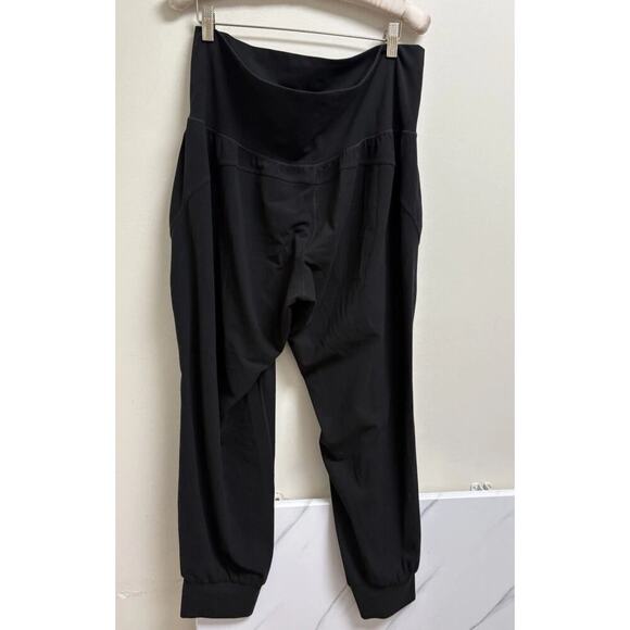 Athleta Salutation Jogger Pants In Powervita Womens 1X Black Pockets Yoga - Picture 2 of 3